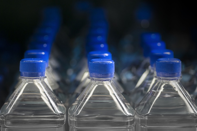 Bottles of water