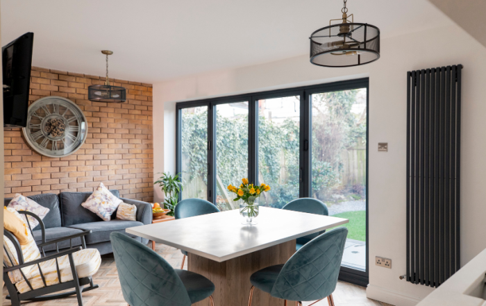 Modern Singapore home makeover with space-saving dining area and natural lighting