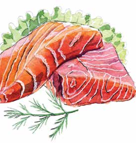 Salmon strengthen cell membranes
