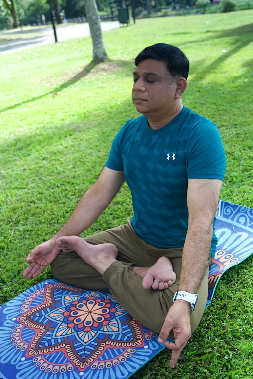 Dr Aneez D.B Ahmed yoga
