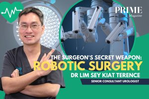 Dr Terence Lim, Senior Consultant Urologist at Assure Urology & Robotic Centre, highlighting the role of robotic surgery in urology.