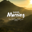 Golden sunrise over misty mountains symbolizing a peaceful start to the day and the beauty of a slow morning routine.