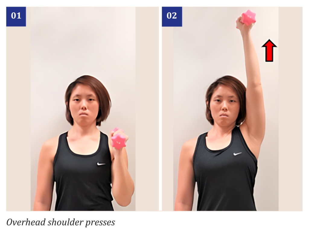 Overhead Shoulder Presses