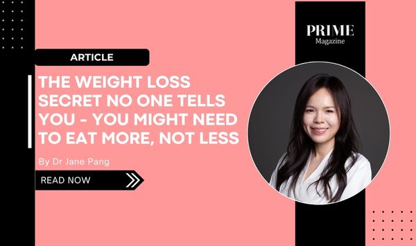 Dr Jane Pang smiling confidently in clinic setting, highlighting her expertise in holistic weight management
