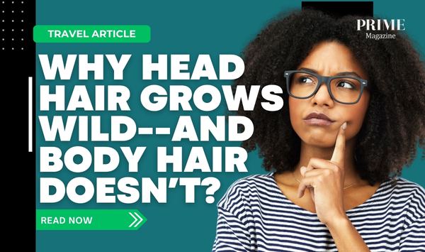 A woman looking curious wondering "Why Some Hair Keeps Growing and Others Just Stop."