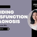 Banner for Prime Magazine video on voiding dysfunction diagnosis featuring Dr Fiona Wu.