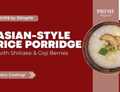 Asian-Style Rice Porridge with Shiitake & Goji Berries by SõngHè