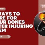 Infographic on 5 natural remedies for bone healing after injury, featuring tips for nutrition and recovery.