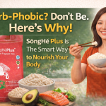 SōngHè Plus fortified rice served with balanced meal for everyday nutrition