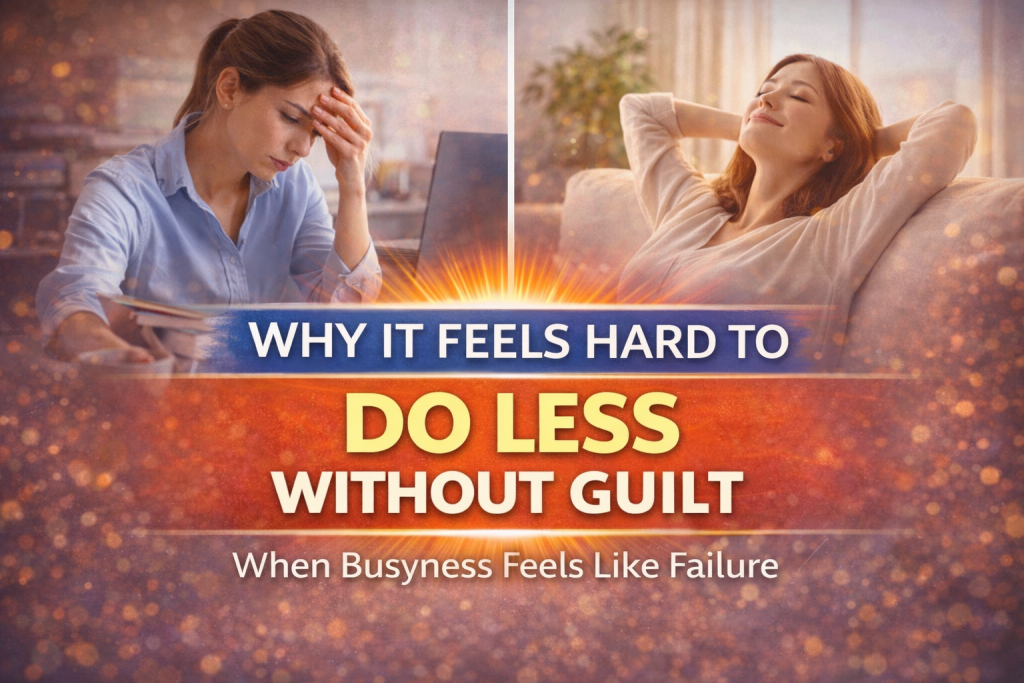 Doing Less Without Guilt: Why Slowing Down Matters - Prime Magazine