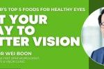 Dr Khor Wei Boon shares his top 5 foods for healthy eyes in a Prime Magazine video on eating your way to better vision.
