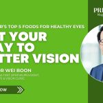 Dr Khor Wei Boon shares his top 5 foods for healthy eyes in a Prime Magazine video on eating your way to better vision.