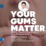 Close-up of a person's mouth showing red, inflamed gums with the article title "Your Gums Matter: All You Need to Know About Gum Disease (Part 2)" by Dr Raymond Lim, featured in Prime Magazine.