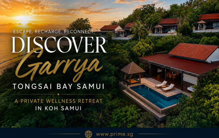 Garrya Tongsai Bay Samui luxury wellness retreat with private pool villa overlooking the sea in Koh Samui, Thailand